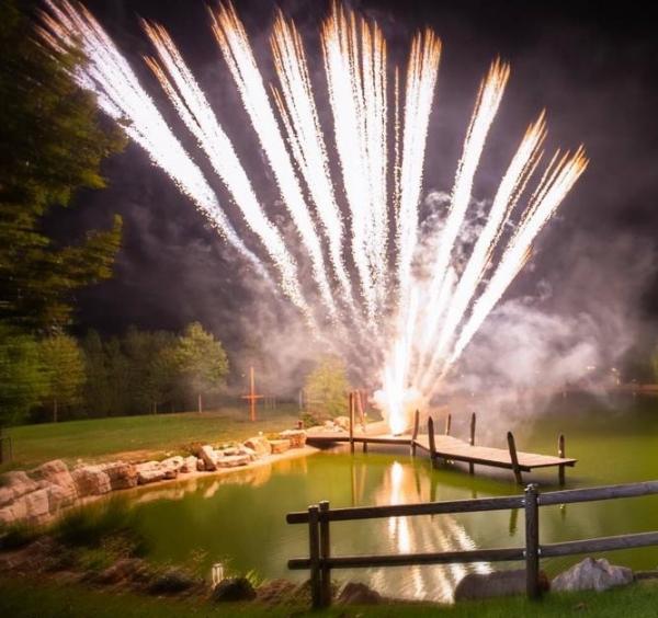 Gran finale... al lago