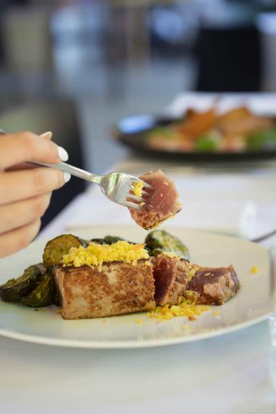 Trancio di tonno agli agrumi